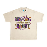 Sandshell King cake calories don't count Urban Heavy Tee - HowdyJamesFarm