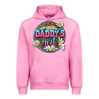 Fuchsia Pink daddy's girl Urban Hoodie - AdoDesignShop