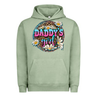 Pigment Oil Green daddy's girl Urban Hoodie - AdoDesignShop