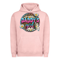 Pigment Salmon daddy's girl Urban Hoodie - AdoDesignShop
