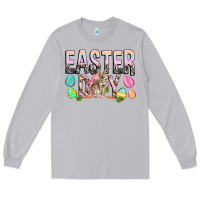 Moon Dust Easter Day with rabbit Long Sleeve Tee - HowdyJamesFarm
