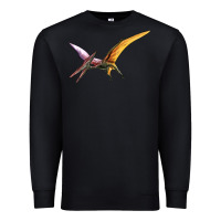 Black dinosaur pterodactyl Premium Sweatshirt - Artiststas