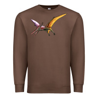 Chestnut dinosaur pterodactyl Premium Sweatshirt - Artiststas