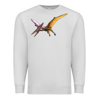 Dove Grey dinosaur pterodactyl Premium Sweatshirt - Artiststas