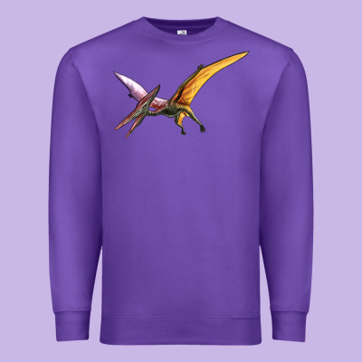 Dinosaur Pterodactyl Premium Sweatshirt Designed By Artiststas