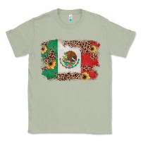 Matcha Mexican Flag with Leopard Classic Tee - texasbilliewilder