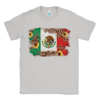 Moon Dust Mexican Flag with Leopard Classic Tee - texasbilliewilder