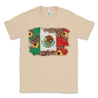 Mushroom Mexican Flag with Leopard Classic Tee - texasbilliewilder