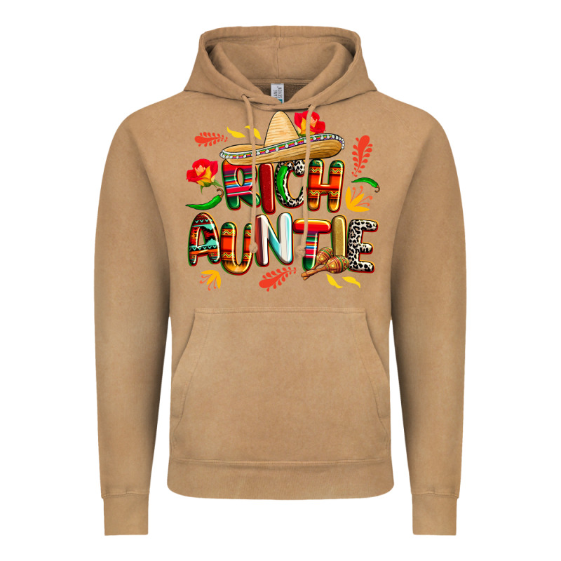 Cinco De Mayo Rich Auntie Vintage Hoodie by CowGirlArtShop | Teevron