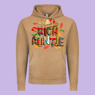 Cinco De Mayo Rich Auntie Vintage Hoodie Designed By Cowgirlartshop