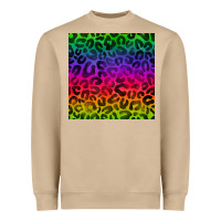 Mushroom colorful leopard seamless pattern Heavyweight Sweatshirt - BundleAndBundleShop