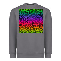 Storm colorful leopard seamless pattern Heavyweight Sweatshirt - BundleAndBundleShop