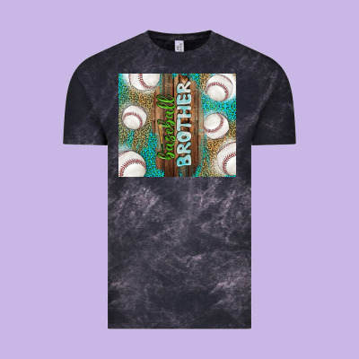 Baseball Brother Vintage Tee Designed By Tumblerdesignbyshophia
