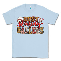 Dusty Blue busy raising ballers baseball Classic Tee - Jasminsmagicworld