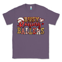 Lavender busy raising ballers baseball Classic Tee - Jasminsmagicworld