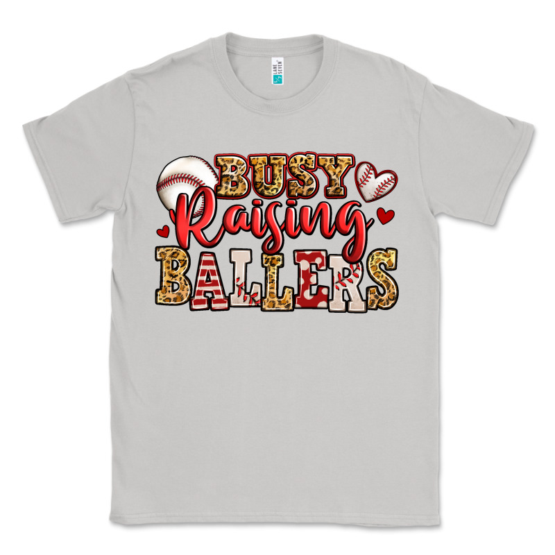 Busy Raising Ballers Baseball Classic Tee by Jasminsmagicworld | Teevron