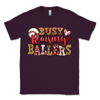 Plum busy raising ballers baseball Classic Tee - Jasminsmagicworld