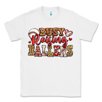 White busy raising ballers baseball Classic Tee - Jasminsmagicworld