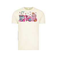 Vintage Arctic pink Christmas coffee Vintage Tee - Jasminsmagicworld