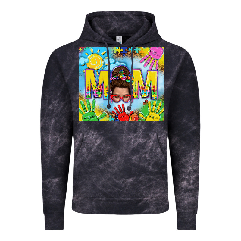 Messy Bun Autism Mom 20oz Skinny Tumbler Vintage Hoodie by TumblerDesignByShophia | Teevron