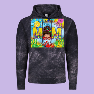 Messy Bun Autism Mom 20oz Skinny Tumbler Vintage Hoodie Designed By Tumblerdesignbyshophia