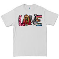 Dove Grey our lady of guadalupe love Premium Tee - Jasminsmagicworld