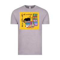 Vintage Zinc life is better with cats and books Vintage Tee - TumblerDesignByShophia