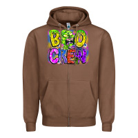 Chestnut boo crew Zipper Hoodie - CowhideDigitalArt