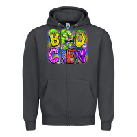 Smoke boo crew Zipper Hoodie - CowhideDigitalArt