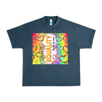 Midnight Navy equality hurts no one Urban Heavy Tee - TumblerDesignByShophia