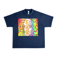Navy equality hurts no one Urban Heavy Tee - TumblerDesignByShophia