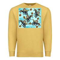 Antique Gold spinosaurus Premium Sweatshirt - Artiststas