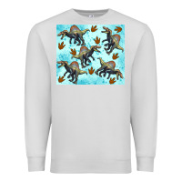 Dove Grey spinosaurus Premium Sweatshirt - Artiststas