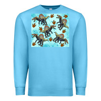 Ocean Blue spinosaurus Premium Sweatshirt - Artiststas