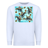 White spinosaurus Premium Sweatshirt - Artiststas