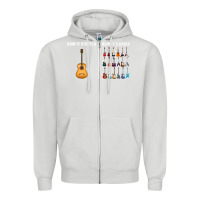 Dove Grey Guitars How it Started How It's Going Guitar Players Funny Zipper Hoodie - minhPixels