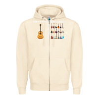 Sandshell Guitars How it Started How It's Going Guitar Players Funny Zipper Hoodie - minhPixels