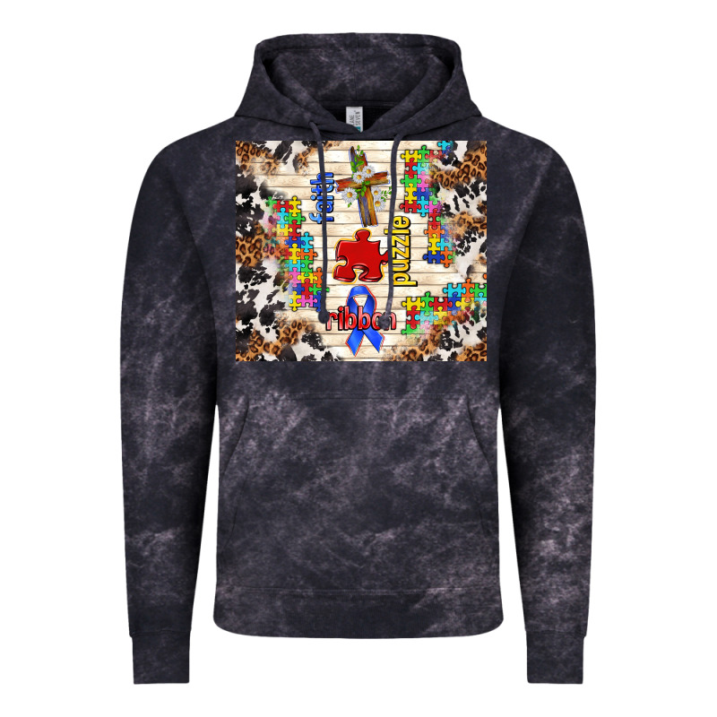 Faith Puzzle Ribbon Tumbler Vintage Hoodie by TumblerDesignByShophia | Teevron