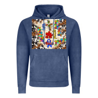 Vintage Denim Faith puzzle ribbon tumbler Vintage Hoodie - TumblerDesignByShophia