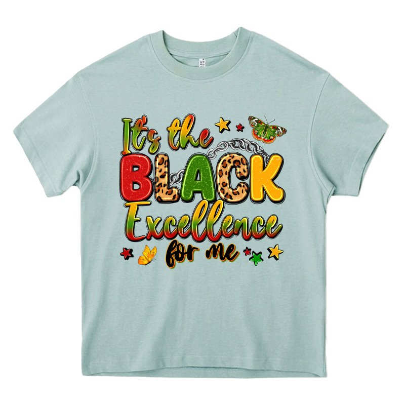 It's The Black Excellence For Me Heavy Core Tee by LillyAllenDesigns | Teevron