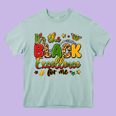 It's The Black Excellence For Me Heavy Core Tee Designed By Lillyallendesigns