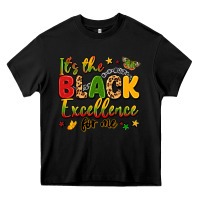Black it's the black excellence for me Heavy Core Tee - LillyAllenDesigns