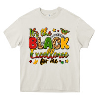 Cream it's the black excellence for me Heavy Core Tee - LillyAllenDesigns