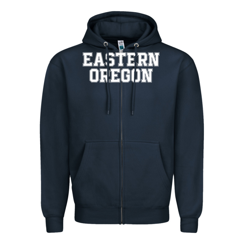 Eastern Oregon Athletic University College Alumni Zipper Hoodie by minhPixels | Teevron