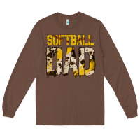 Chestnut no background softball dad Long Sleeve Tee - Jasminsmagicworld