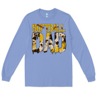 Colony Blue no background softball dad Long Sleeve Tee - Jasminsmagicworld