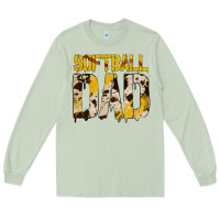 Matcha no background softball dad Long Sleeve Tee - Jasminsmagicworld