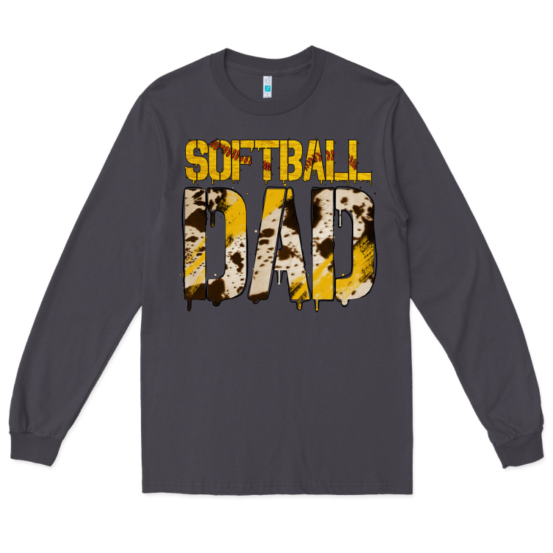 No Background Softball Dad Long Sleeve Tee by Jasminsmagicworld | Teevron
