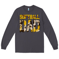 Smoke no background softball dad Long Sleeve Tee - Jasminsmagicworld