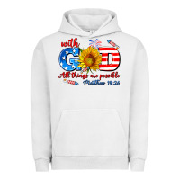 Pigment Lunar Rock with god all things are possible usa Urban Hoodie - AdoDesignShop